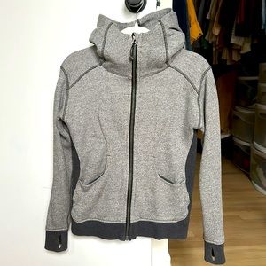Lululemon zip up gray hoodie